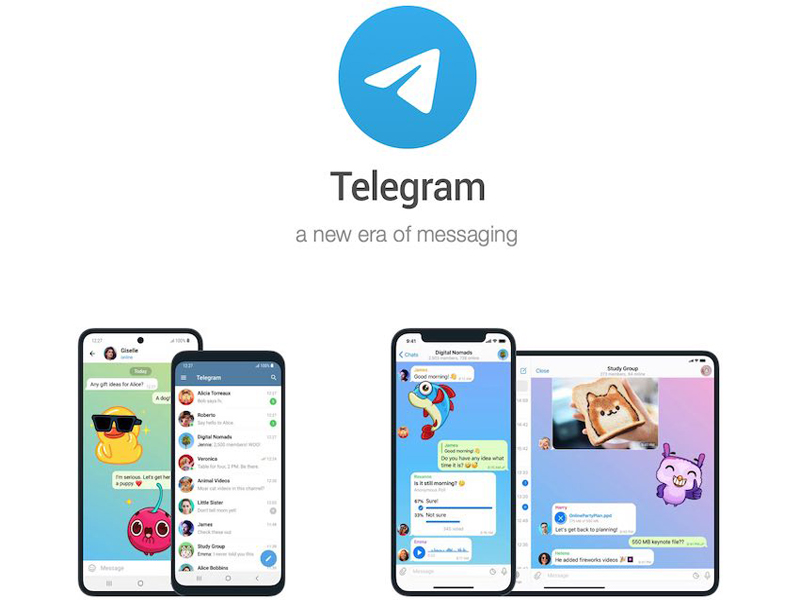 Cách tìm nhóm trên telegram