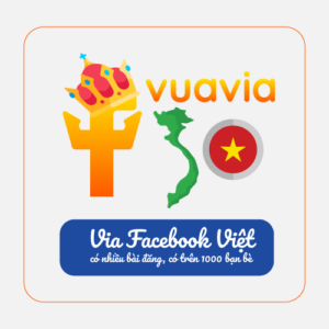 Tài khoản Via Facebook Việt Nam trên 1000 bạn bè, có nhiều bài đăng là một tài khoản có số lượng bạn bè lớn và có nhiều bài đăng trên Facebook.